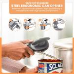 Ergonomic Stainless Steel Manual Can Opener