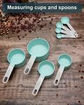 8-Piece Nesting Measuring Cups and Spoons Set