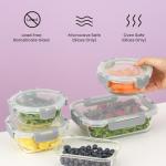 JoyJolt 24pc Glass Storage Containers with Lids