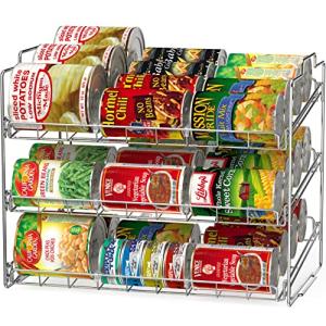 Stackable Can Rack Organizer for Kitchen Storage
