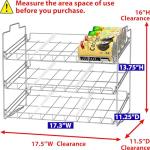 Stackable Can Rack Organizer for Kitchen Storage