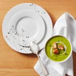 18-Piece Dinnerware Set for 6, Microwave Safe