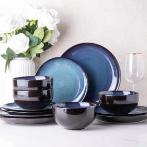 LERATIO Stoneware Dinnerware Set for 4