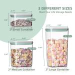 Airtight Food Storage Container Set - 6 Pack