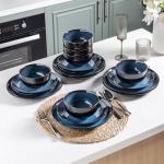 LERATIO Stoneware Dinnerware Set for 4
