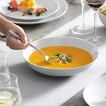 Malacasa 24-Piece White Dinnerware Set for 6