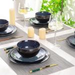 LERATIO Stoneware Dinnerware Set for 4
