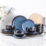 LERATIO Stoneware Dinnerware Set for 4