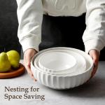 NUTRIUPS Ceramic Nesting Bowls Set of 3