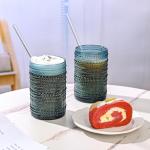 Set of 6 Vintage Hobnail Glasses with Brush