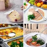 XEVOM 6-Piece Stainless Steel Serving Utensil Set