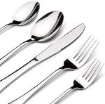 60-Piece Stainless Steel Silverware Set for 12