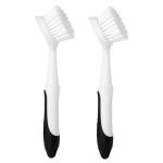 Dish Brush Set with Scraper for Easy Cleaning