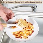 2 Pack Kitchen Dish & Cast Iron Scrub Brushes