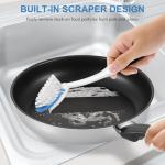 SetSail 2-Pack Stiff Bristle Dish Brushes