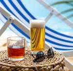 Everyday Drinking Glasses Set of 8 Drinkware Hurricane Glasses, Kitchen Glasses for Cocktail, Iced Coffee, Beer, Ice Tea, Wine, Whiskey, Water, 4 Tall Glass Cups & 4 Short Dof Drinking