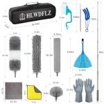 27-Piece Microfiber Duster Kit with Extension Pole