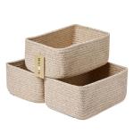 MiniArk Woven Storage Baskets - 3 Pack