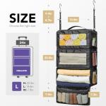 Vokelater Hanging Travel Organizer for Luggage