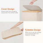 Lifewit Large Laundry Basket with Lid and Handles