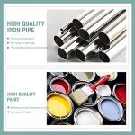 Adjustable 5-Tier Heavy-Duty Wire Shelf - Black