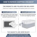 Cozy Cotton Rope Storage Baskets - 3 Pack