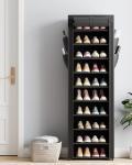 Kitsure 10-Tier Shoe Rack with Dust Cover