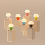 Dawnwake Cute Mushroom Table Lamp for Home