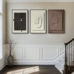 3-Piece 3D Textured Wall Art Set