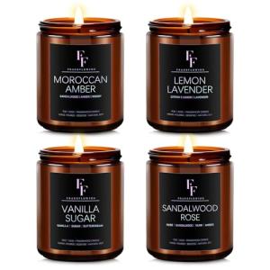 Aromatherapy Soy Candle Gift Set - 4 Pack