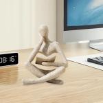Abstract Thinker Statue for Modern Home Decor