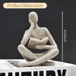 Abstract Thinker Statue for Modern Home Decor