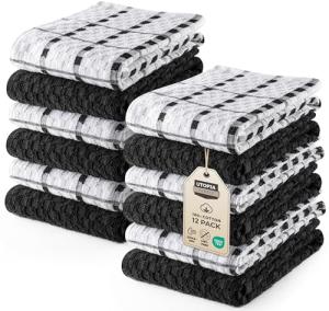 Utopia Kitchen Towels - 12 Pack, Super Soft