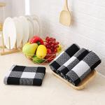 Cotton Waffle Weave Kitchen Towels, 4-Pack