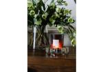 Chic Smoky Glass Bubble Candle Dish