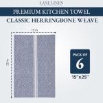 Lane Linen 6-Pack Cotton Kitchen Towels