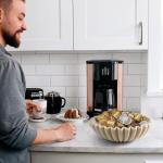 Beige Decorative Bowl for Home and Kitchen