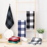 Cotton Waffle Weave Kitchen Towels, 4-Pack