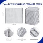 12-Pack Non-Scratch Steel Wire Dishcloths