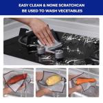 12-Pack Non-Scratch Steel Wire Dishcloths