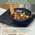 Nuwave Blue Ceramic Nonstick Cookware Set