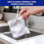 12-Pack Non-Scratch Steel Wire Dishcloths