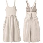 Uaussi Cross Back Cotton Linen Apron with Pockets