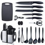 RAXCO 18-Piece Kitchen Utensils Set with Holder