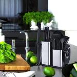 RAXCO 18-Piece Kitchen Utensils Set with Holder