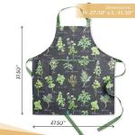 Cotton Apron with Pocket for Women and Men