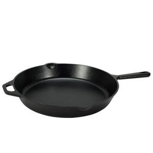 Amazon Basics 15-Inch Pre-Seasoned Cast Iron Skillet
