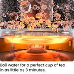 Chefman Electric Kettle with Tea Infuser, 1L