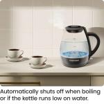 Chefman Electric Kettle with Tea Infuser, 1L