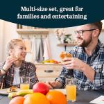 24 Piece Drinkware Set for Every Occasion